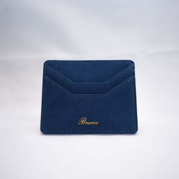 Suede 5 Pocket Card Holder